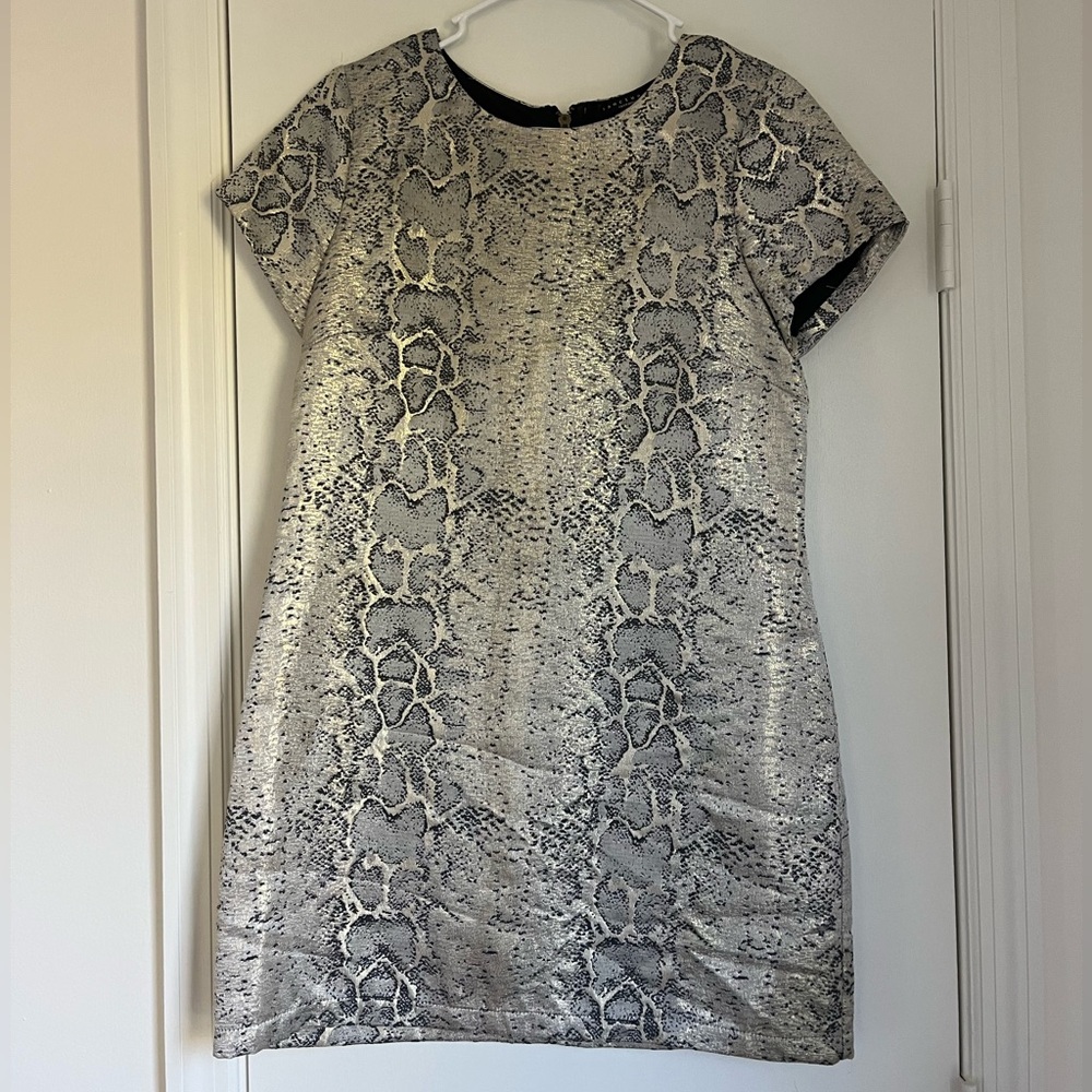 Snake dress with sheen!!